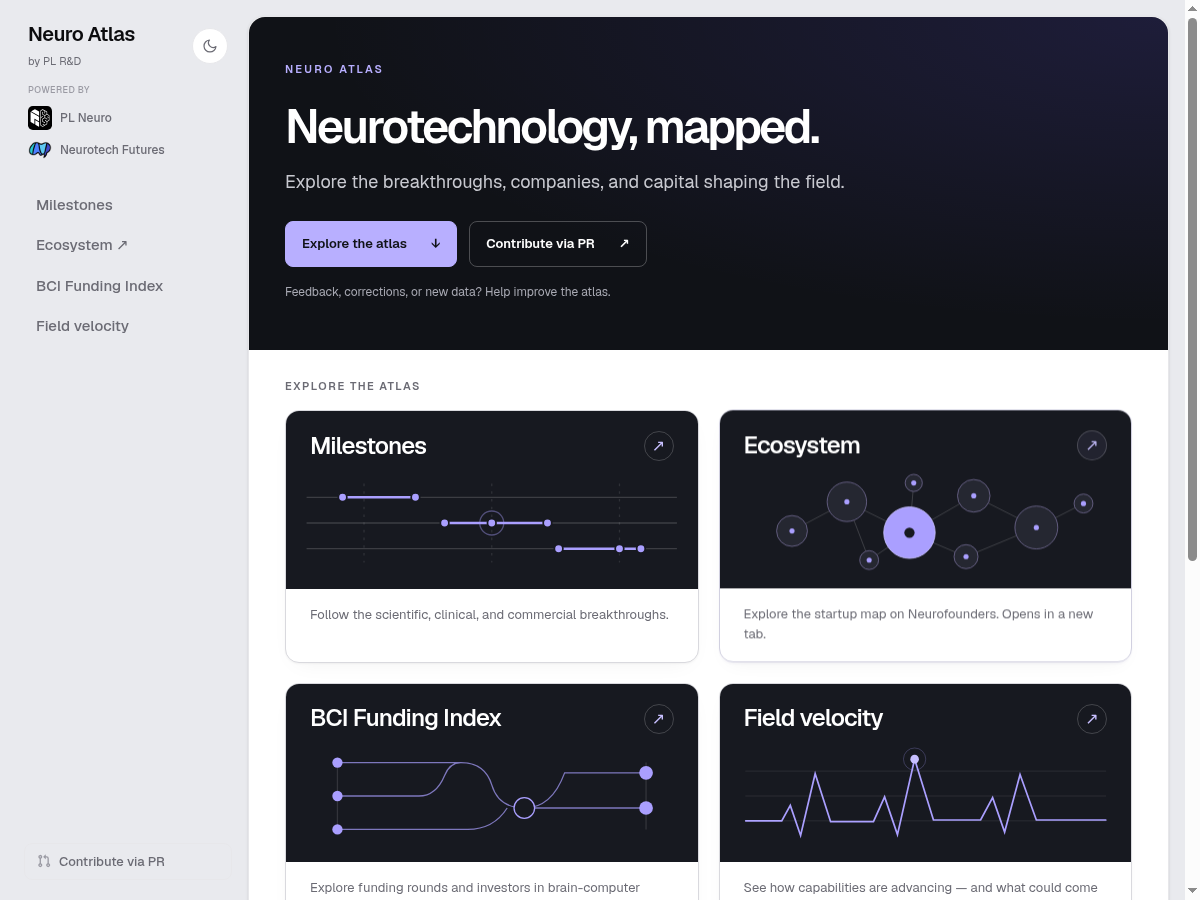 Neuro Atlas interface preview